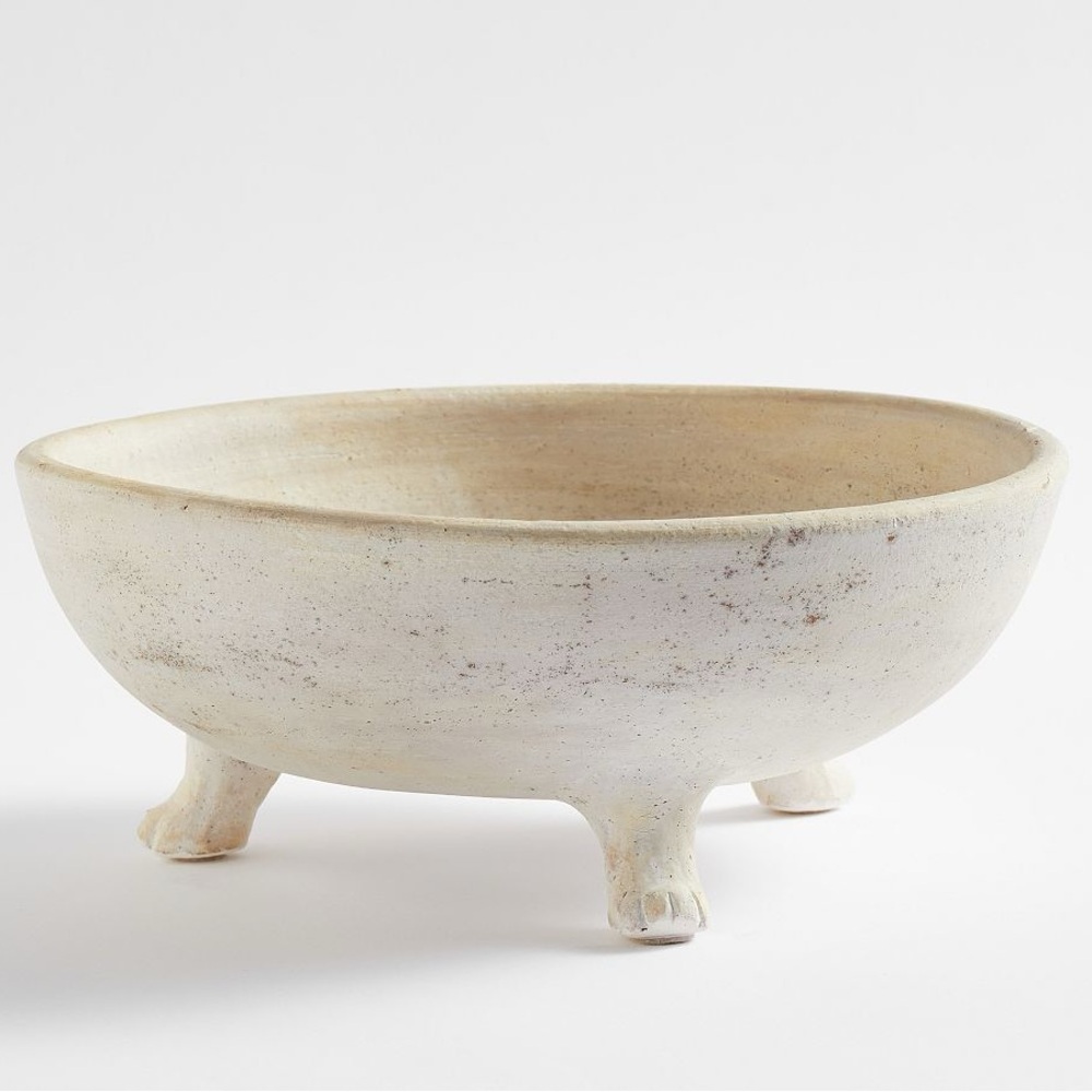 NWT Pottery Barn Artisan Rustic Handcrafted Ceramic Bowl, XL